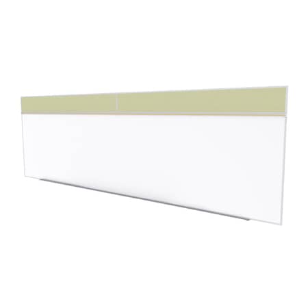 Ghent Combo Whiteboard/Bulletin, Mag Por/Vnyl, Styl A, 5 ft H x 16 ft W, Caramel SPC516A-V-181